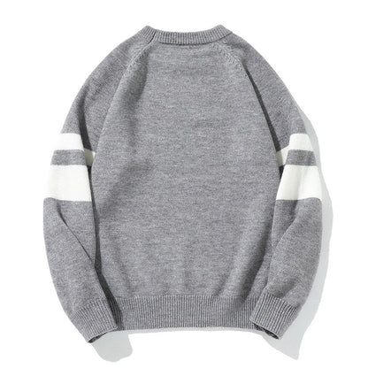 Round Neck Sweater Men