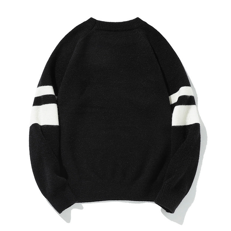 Round Neck Sweater Men