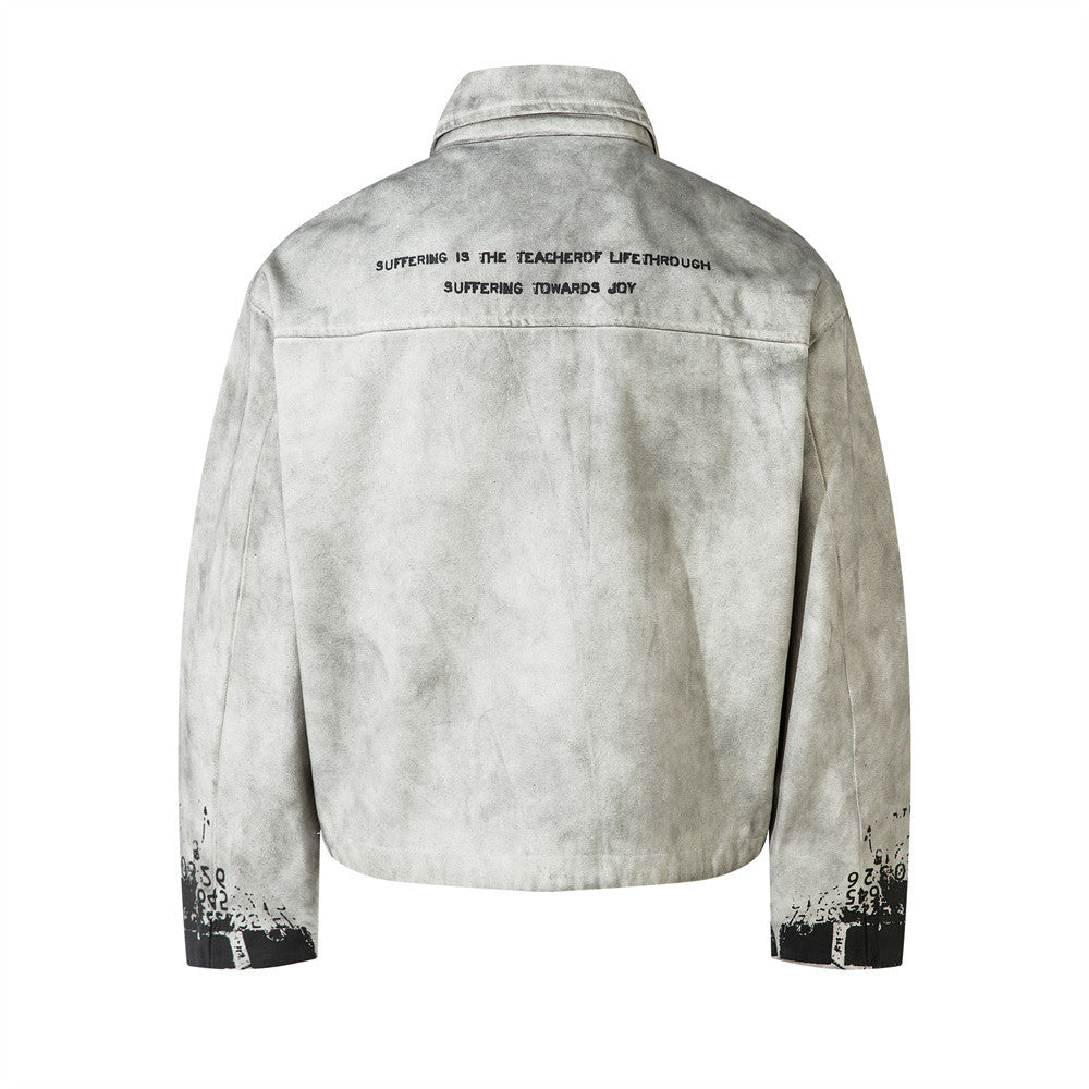 Make old dirty short jackets