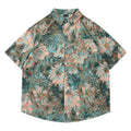 Print Shirt Men Retro Vintage Loose Casual Couple Shirt