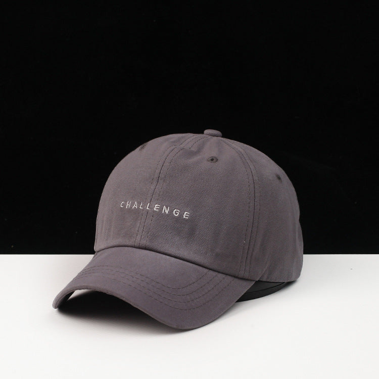 Street Casual Soft Top Hat Female Embroidery Sunshade