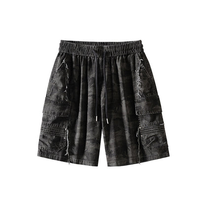 Camouflage Cargo Shorts for Men Pants