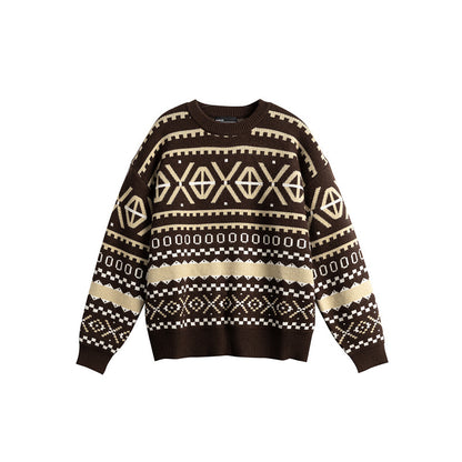 Long sleeve Round neck Knitwear for men and women