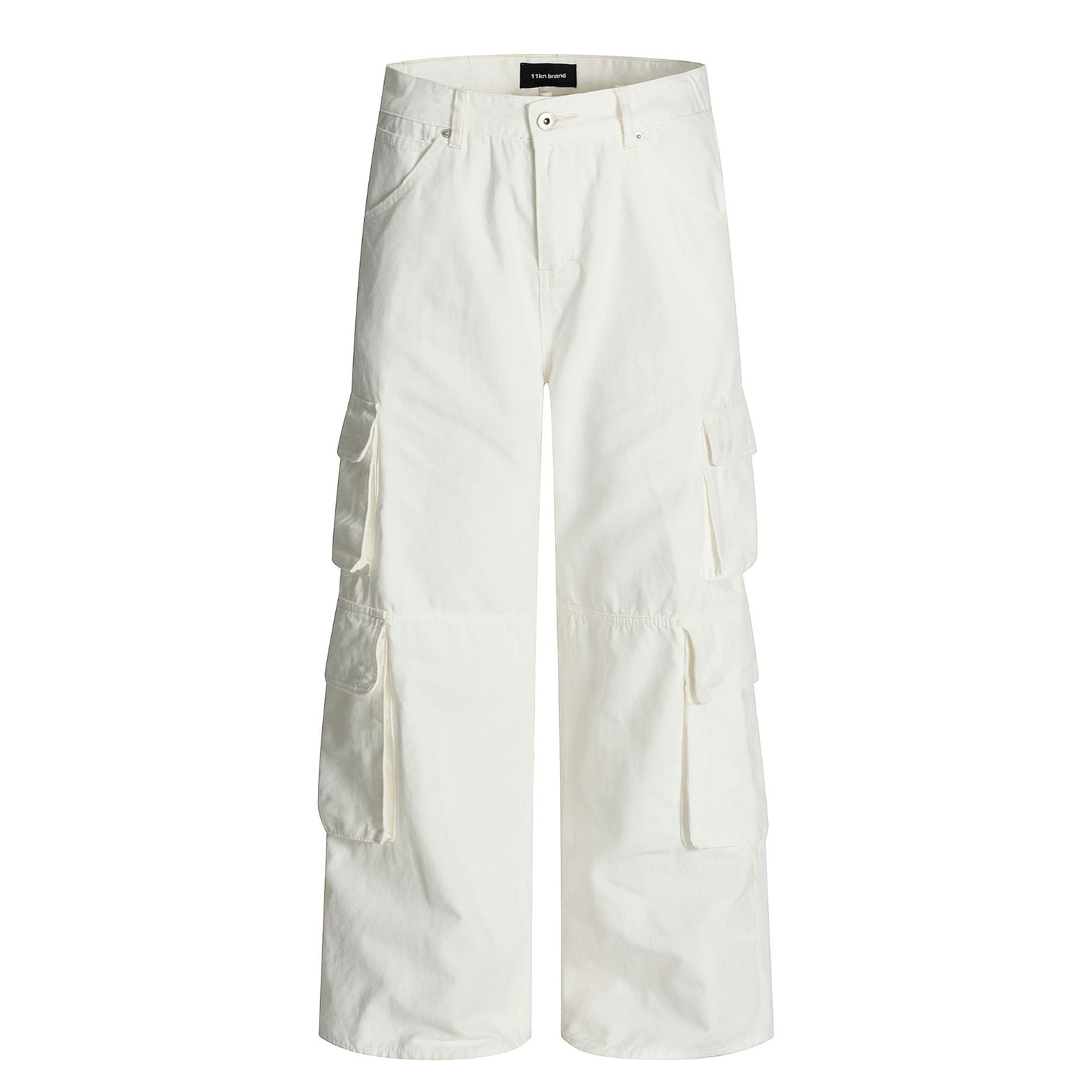 Work Pants for Men and Women Pure Cotton Vintage Straight Leg Casual Wide-Leg Long Pants