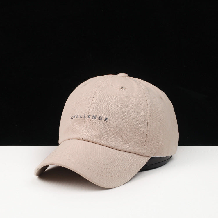 Street Casual Soft Top Hat Female Embroidery Sunshade