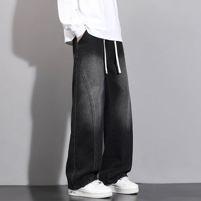 Jeans Men Wide Leg Pants