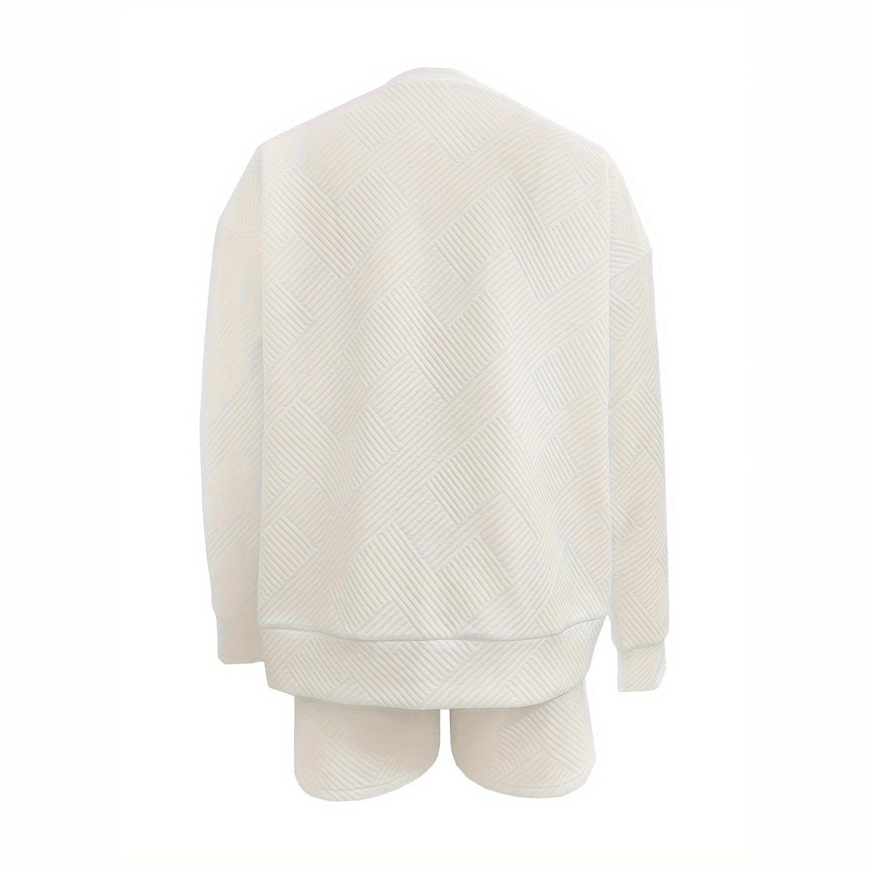 Autumn New Arrival Fashionable Simple All-Match Textured Set