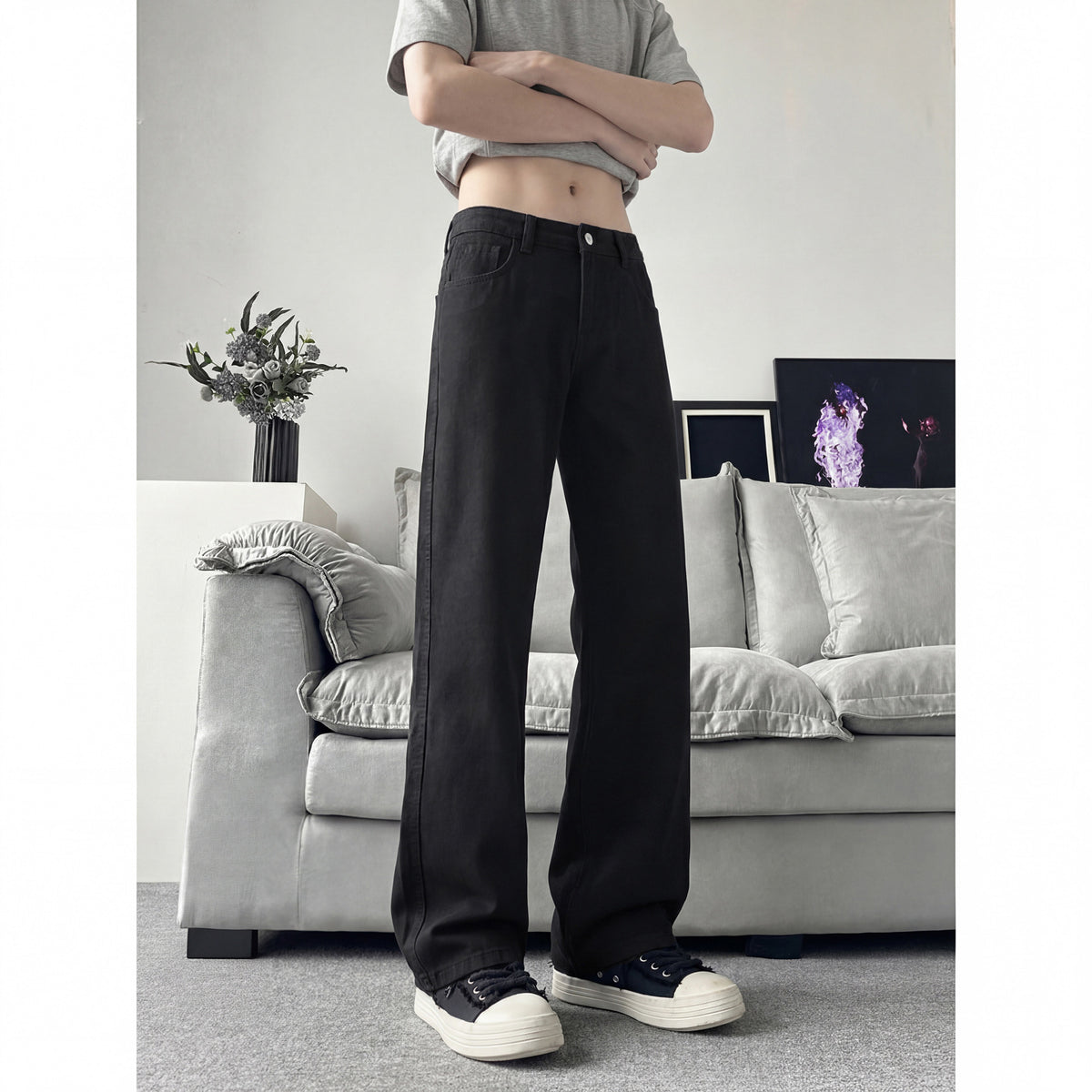 Jeans Men Street Style Trendy