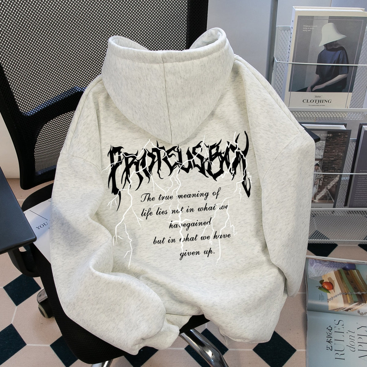 Streetwear Hoodie for Men Jacket