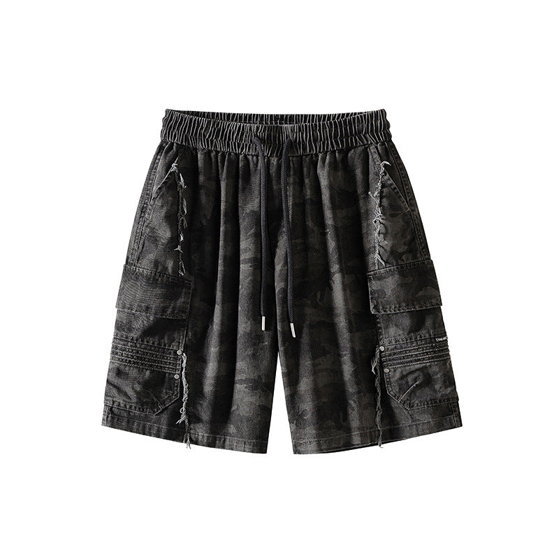 Camouflage Cargo Shorts for Men Pants