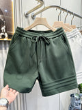 Three bar design sports casual shorts for men