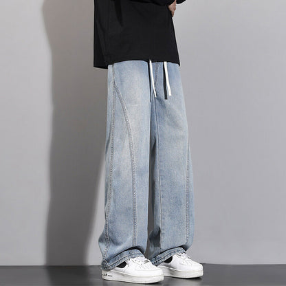 Jeans Men Wide Leg Pants
