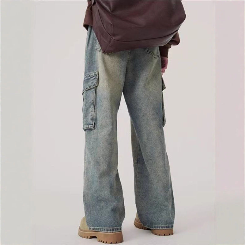 Cargo Denim Pants for Men