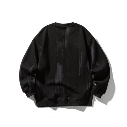 Long Sleeve Round Neck Hoodie for Men