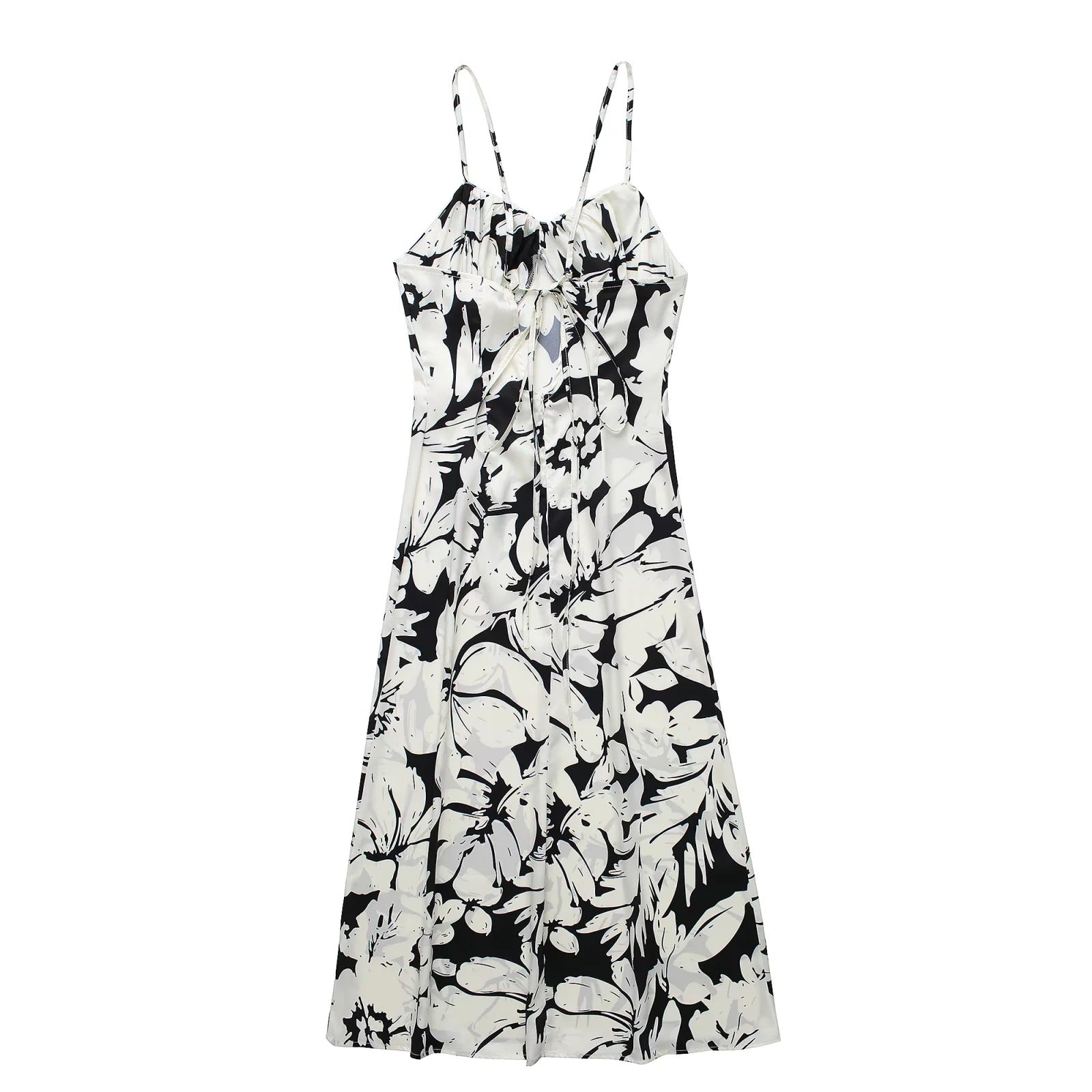 Tropical Style Printed Long Dress Woman Slip Beach Dress Sexy Summer Long Dresses For Women Sleeveless Long Dresses