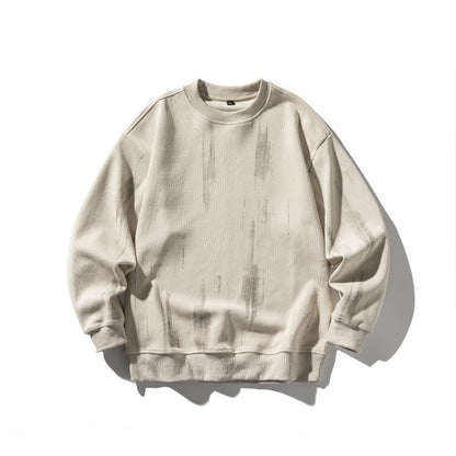 Long Sleeve Round Neck Hoodie for Men