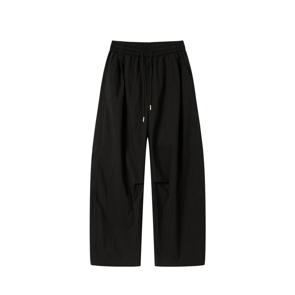 Wide Leg Cargo Pants Men Trendy Loose Casual Knife Cut Pants