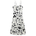Tropical Style Printed Long Dress Woman Slip Beach Dress Sexy Summer Long Dresses For Women Sleeveless Long Dresses