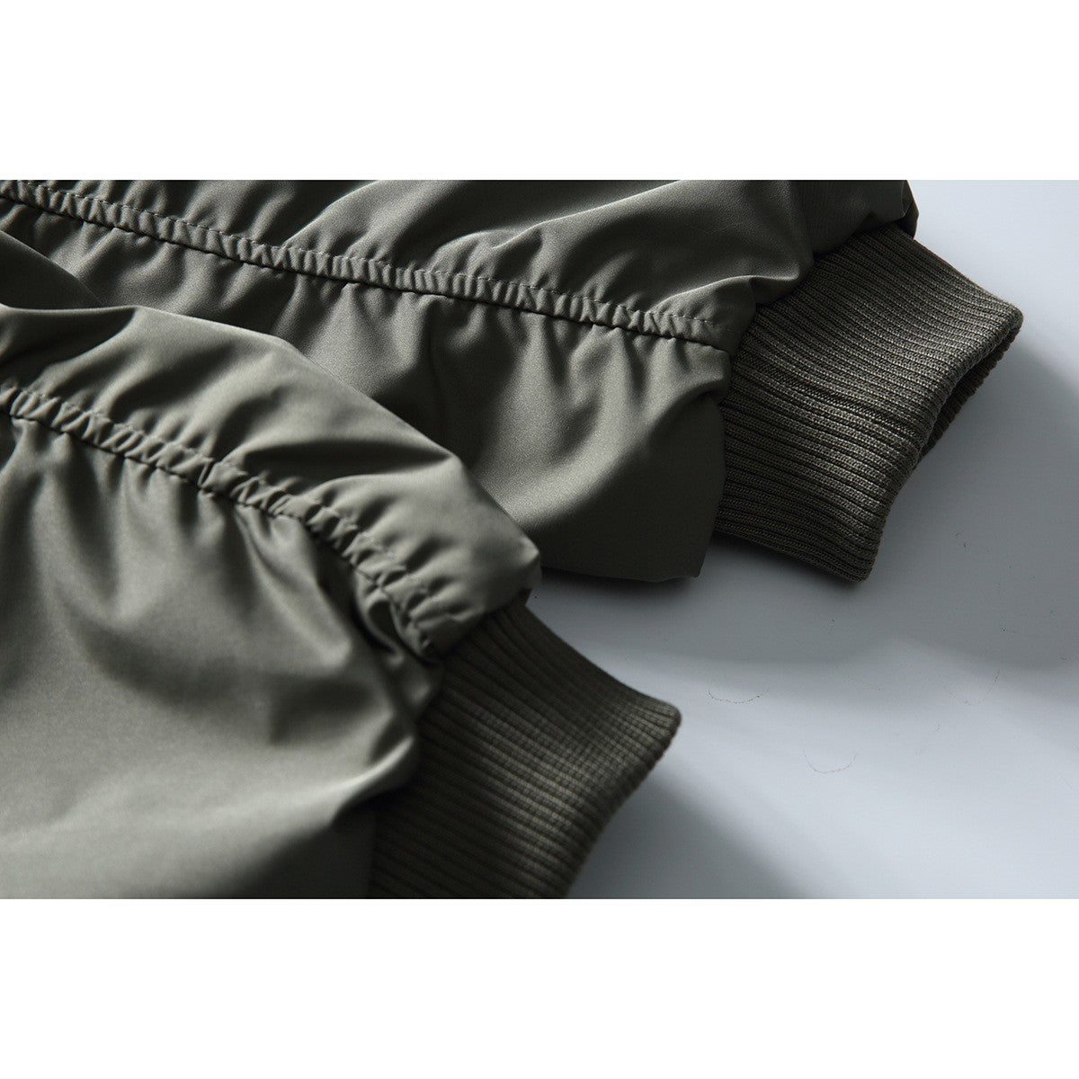 Deconstructed Patchwork Stand Collar Workwear Jacket Men Loose Casual Outerwear