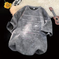 Oversized Tie-Dye Short Sleeve T-Shirt for Men