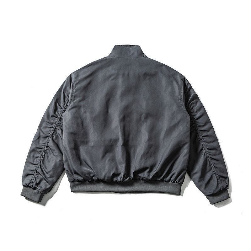 Washed Work Jacket Men Loose Casual Trendy Brand Pilot Jacket