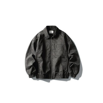 ButterTiger Washed Cotton Workwear Jacket for Men