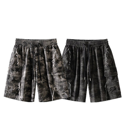 Camouflage Cargo Shorts for Men Pants