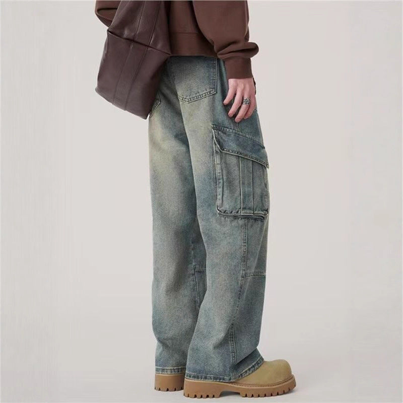 Cargo Denim Pants for Men