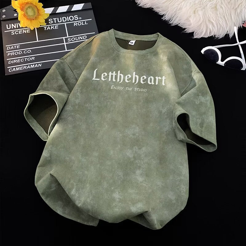 Tie-Dye Short Sleeve T-Shirt for Men