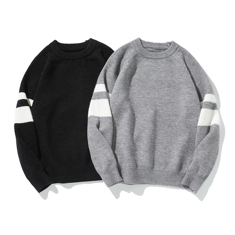 Round Neck Sweater Men