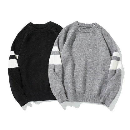 Round Neck Sweater Men