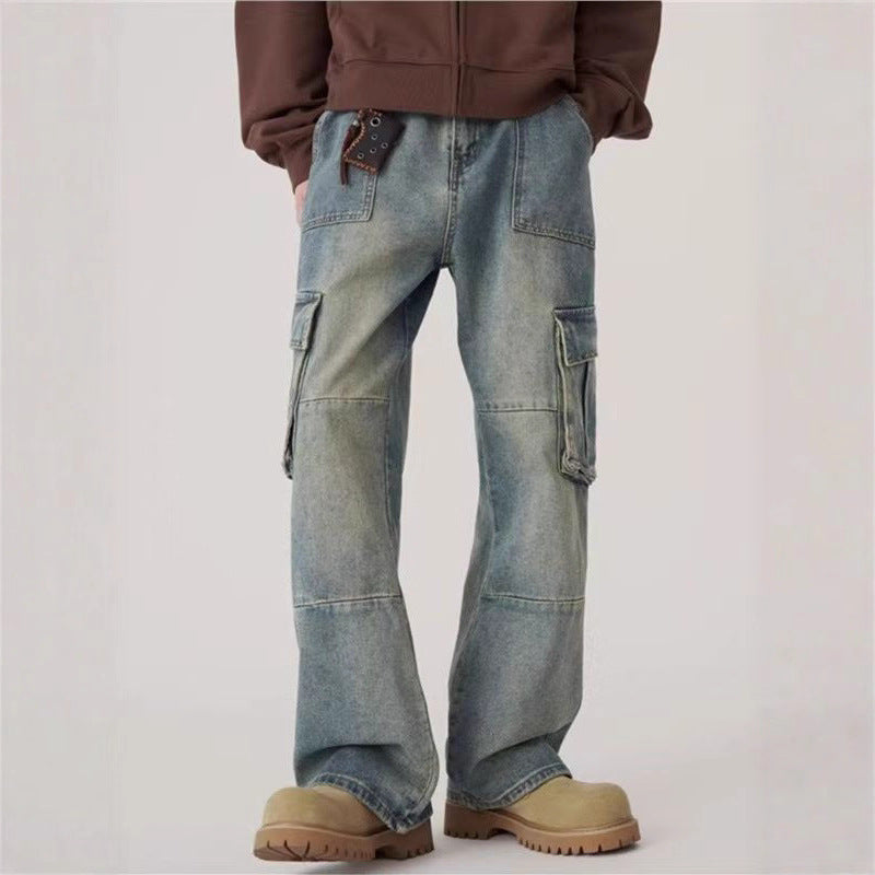Cargo Denim Pants for Men