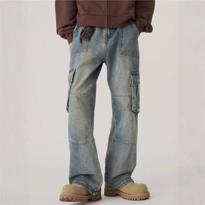 Cargo Denim Pants for Men
