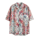 Print Short Sleeve Shirt for Men