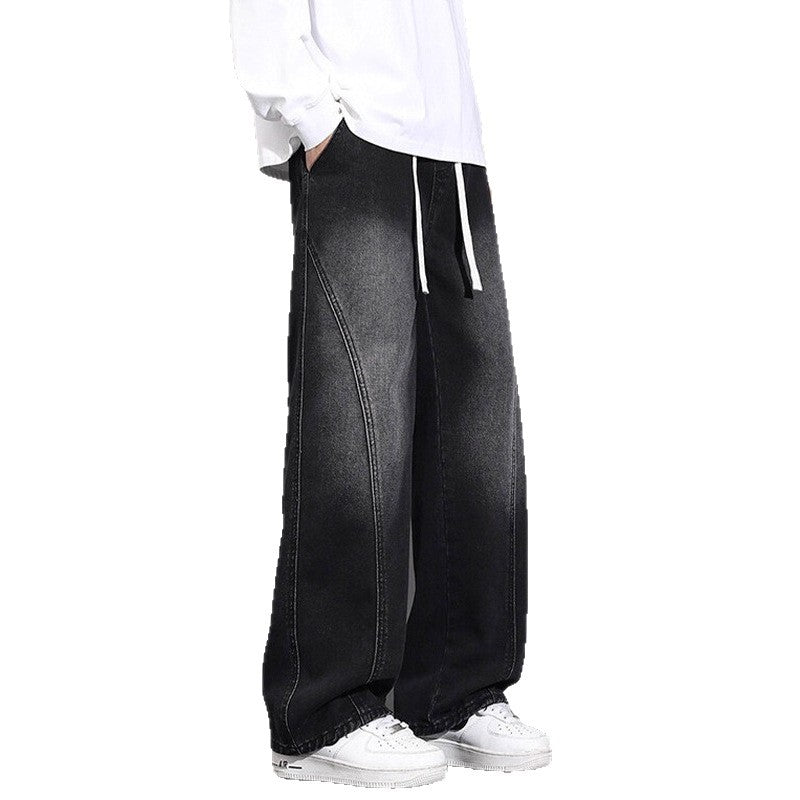 Jeans Men Wide Leg Pants