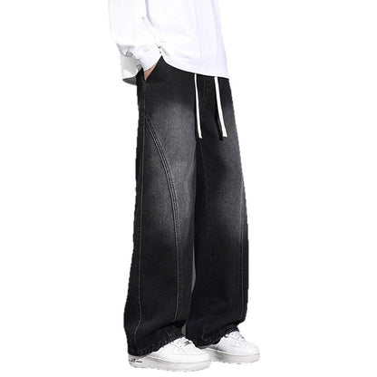 Jeans Men Wide Leg Pants