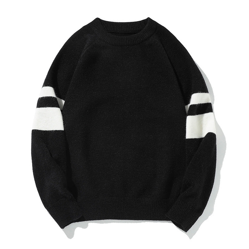 Round Neck Sweater Men