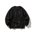 Tie-Dye Print Long Sleeve Round Neck Hoodie for Men and Women