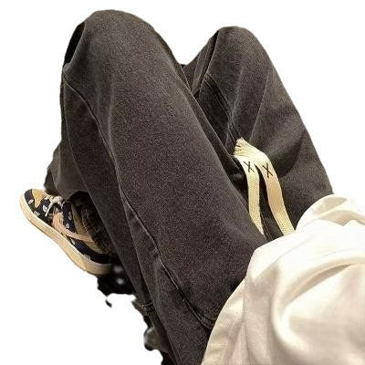 Wide-leg American-style High-street Casual Trousers